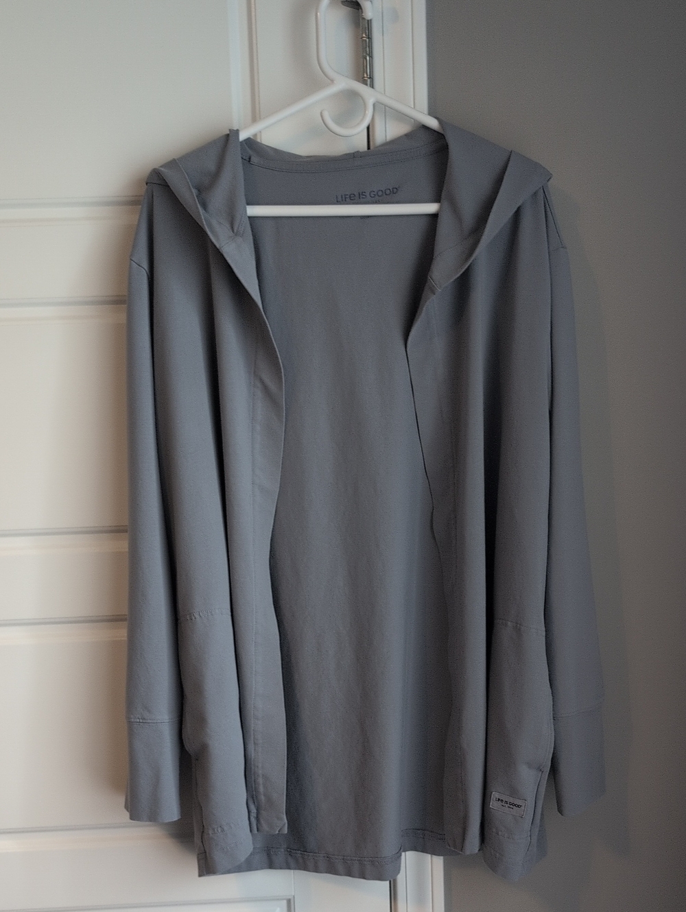 Life Is Good Women's Solid Crusher-Flex Cardigan, Size XL